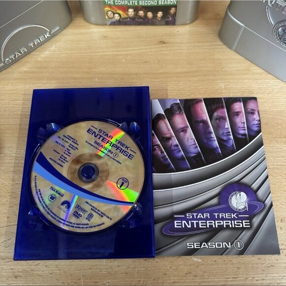 Star Trek Enterprise Season 1-2 DVD Set Hard Cases ( Season 2 Sealed ) - Picture 4 of 4